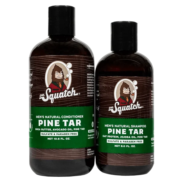 Pine Tar Hair Care Kit
