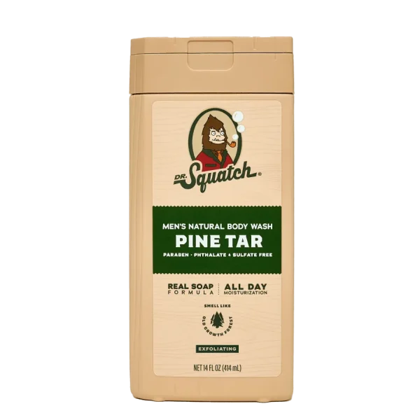 14 oz Pine Tar Exfoliating Body Wash