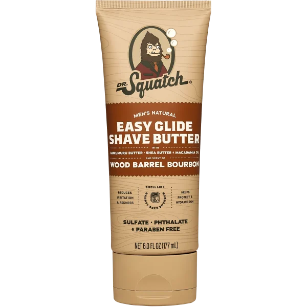 Easy Glide Shave Butter Wood Barrel Bourbon