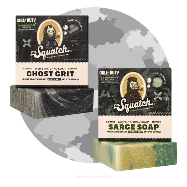 Ghost Grit & Sarge Soap 2-Pack
